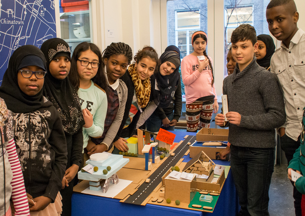 26.01.2015 Kinderacademie Delft (Children's Academy) visit Mecanoo